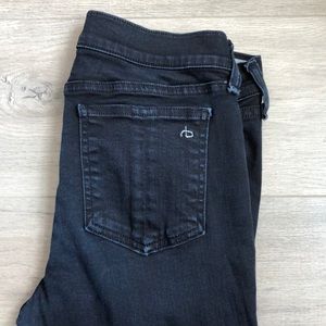 rag & bone Skinny Jeans in Coal size 28